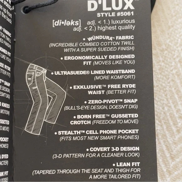 KÜHL D’Lux Men’s Pants – 30x32 Mountain Ready! Stylish and GORGEOUS NWT 🌲 - Picture 12 of 16
